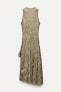 Фото #7 товара Платье миди асимметричного кроя — коллекция zw ZARA