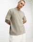 Фото #1 товара HUGO Danoe relaxed fit polo shirt in in washed khaki