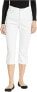 FDJ French Dressing 264785 Women's Suzanne Cropped White Jeans Size 4