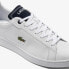 Фото #12 товара Lacoste Carnaby Pro 2231 SMA Mens White Leather Lifestyle Sneakers Shoes