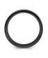 Фото #2 товара Black Zirconium Brushed Rose IP-plated Wedding Band Ring