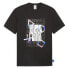 Puma P Station X Elevated Graphic Crew Neck Short Sleeve T-Shirt Mens Black Casu