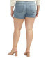 Фото #2 товара Шорты высокие Silver Jeans Co. Suki Plus Size Curvy-Fit