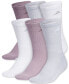 ფოტო #1 პროდუქტის Women's Athletic Cushioned Crew Socks, Pack of 6