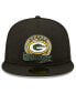Фото #4 товара Men's Black Green Bay Packers 2022 Salute To Service 59FIFTY Fitted Hat
