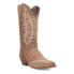 Фото #2 товара Laredo Emmylee Embroidered Snip Toe Cowboy Womens Brown Casual Boots 52189