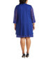 Фото #2 товара Plus Size Lace Dress & Jacket