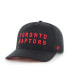 Men's Black Toronto Raptors Contra Hitch Snapback Hat