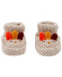 Baby Crochet Thanksgiving Booties NB-3M