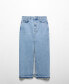 Фото #4 товара Юбка джинсовая MANGO с краями франжи.