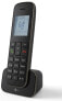 Telekom Sinus 207 Pack - DECT telephone - Wireless handset - 150 entries - Caller ID - Black