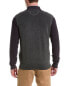 Фото #2 товара Raffi Vanise Rib 1/4-Zip Mock Neck Sweater Men's