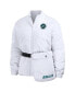 ფოტო #4 პროდუქტის Women's White Philadelphia Eagles Packaway Full-Zip Puffer Jacket