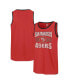 ფოტო #1 პროდუქტის Men's Scarlet San Francisco 49ers Upload Franklin Tank Top