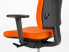 Ergonomischer Bürostuhl Drehstuhl Orange