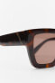 Фото #3 товара Солнцезащитные очки в квадратной оправе ZARA