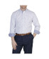 ფოტო #1 პროდუქტის Stripe Cotton Spandex Poplin Long Sleeve Shirt