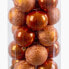 Фото #2 товара Ёлочные шарики Медные Пластиковые 6 x 6 x 6 см (20 штук) Shico