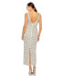 ფოტო #3 პროდუქტის Women's Fully Beaded Sleeveless Column Dress