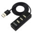 Фото #5 товара USB-хаб на 3 порта Unitek Y-2140 Чёрный