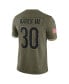 Мужская майка Nike Jessie Bates III Оливковая Cincinnati Bengals 2022 Salute To Service Limited Jersey. Зеленый, M - фото #2