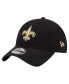 Фото #3 товара Men's Black New Orleans Saints Distinct 9TWENTY Adjustable Hat