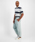 Фото #6 товара HUGO by Men's Tapered Fit Drawstring Track Pants