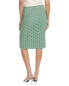 St. John Crochet Skirt Women's