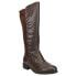 Propet Charlotte Riding Womens Size 6 2E Casual Boots WJ006-BRS