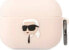 Фото #1 товара Karl Lagerfeld Etui Karl Lagerfeld KLAPRUNIKP Apple AirPods Pro cover różowy/pink Silicone Karl Head 3D