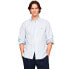 TOMMY HILFIGER Natural Soft Poplin Stp Rf long sleeve shirt Vessel Blue / Optic White, M - фото #2