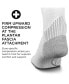 Фото #3 товара Men's Plantar Fasciitis Relief Cushion Quarter Sock- Targeted Compression Sock for Men & Women