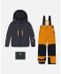 ფოტო #1 პროდუქტის Big Boys Two Piece Technical Snowsuit Gray And Tan