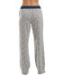 ფოტო #2 პროდუქტის Women's Knit Drawstring-Waist Pajama Pants