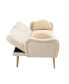 Фото #9 товара Couches For Living Room 65 Inch, Mid Century Modern Velvet Loveseats Sofa