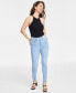 Фото #1 товара Petite High-Rise Skinny Jeans, Created for Macy's