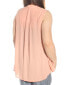 Фото #2 товара Топ без рукавов женский Alfani блузка с карманами на кнопке персиково-пряный 6