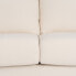 Sofa 195 x 95 x 88 cm Synthetic Fabric Cream