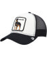 Men's White The Baddest Boy Trucker Snapback Hat