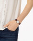 ფოტო #2 პროდუქტის Women's Swiss Carson Premium Brown Leather Strap Watch 30mm