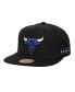 Фото #1 товара Men's Black Chicago Bulls Core XI Snapback Hat