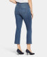 Women's High Rise Slim Cropped Flared Stretch Denim Jeans