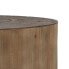 Кофейный столик Чёрный Натуральный Железо Деревянный MDF 80 x 80 x 38,5 cm