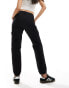 JJXX cuffed cargo trouser in black