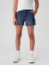 Kids Low Rise Stride Cargo Denim Shorts