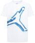 Фото #1 товара Big Boys Air Heatmap Cotton Jumpman Graphic T-Shirt