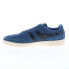 Gola Inca Suede CMA687 Mens Blue Suede Lace Up Lifestyle Sneakers Shoes 13