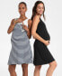 Women's Sleeveless Fit and Flare Maternity to Nursing Dresses, Set of 2