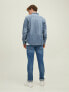 Фото #3 товара Рубашка мужская Jack & Jones JJESHERIDAN Slim Fit 12138115 среднего синего денима