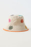 Фото #3 товара Floral embroidered bucket hat